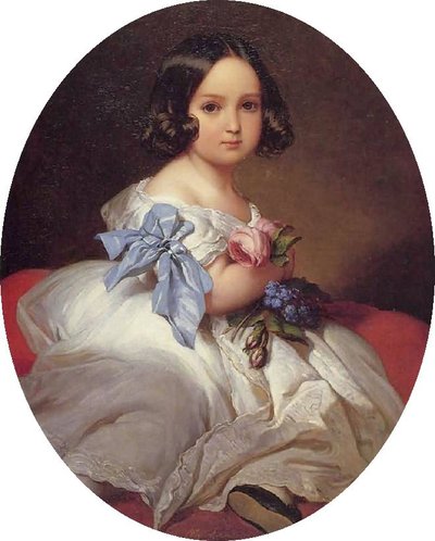 ベルギーのシャーロット王女 作： Franz Xaver Winterhalter